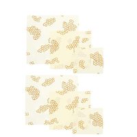 YunZyun Beeswax Food Wraps Reusable Food Wrap Assorted 3 Pack Eco Friendly Reusable Plastic Free for Food Fresh Storage (B)