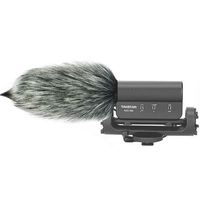 First2savvv TM-598-01 Outdoor Portable Digital Recorders Furry Microphone Mic Windscreen Wind Muff for Takstar SGC-598