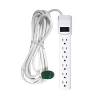 GoGreen Power GG-16103M-12 - 6 Outlet Surge Protector With 12ft Cord (Renewed)