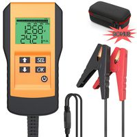 LEICESTERCN Battery Tester for Automotive Digital 12V Car Battery Load Test and Analyzer for Flood, Gel, AGM, Deep Cycle Battery (Digital Battery Tester) 