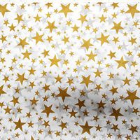 Gold Metallic Tissue Paper (20 Sheets, Gold Stars)