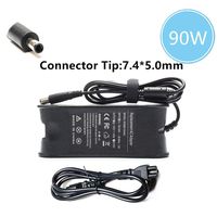 ISUER 19.5V 4.62A AC Adapter Battery Charger Replacement for  Dell PA-10 PA10 Battery Charger Inspiron C2894 9T215 DF266 XD757, Replacement Model: NADP-90KB PA-1900-02D AD-90195D