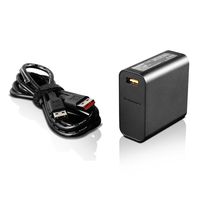 Lenovo 65W Slim Travel AC Adapter, Black (GX20K15992)