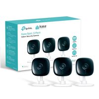 Kasa Spot Indoor Camera, 1080P HD Smart Wifi Security Camera (3-Pack) Night Vision, Motion Detection, Works with Google Assistant and Alexa (KC100P3)