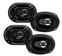 4) Soundstorm SSL EX369 6x9" 3-Way 300 Watt Car Audio Stereo Coaxial Speakers