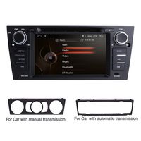 hizpo Android 9.0 Quad Core 7 Inch Car Stereo Multi-Touch Screen Radio CD DVD Player 1080P Video Screen for BMW E90/2006-2011 E91/2006-2011 E92/2006-2011 E93