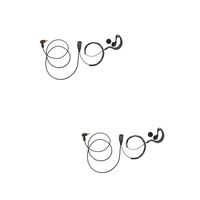 2 Pack BOMMEOW BGS15-M12 G Shape Earhanger G-Style Earpiece for Motorola SL1K SL2K SL2600 SL7590 SL500 SL8050
