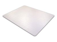 Floortex Polycarbonate Chair Mat for Plush Pile Carpets 60" x 48
