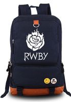 Siawasey RWBY Ruby Rose Anime Cosplay Luminous Backpack Shoulder Bag School Bag