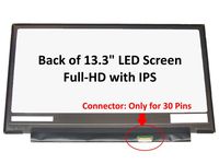 Generic New Replacement Laptop LED LCD Screen 13.3" IPS FHD 30 Pins Glossy Panel Compatible with LG LP133WF4-SPB1 LP133WF4(SP)(B1)