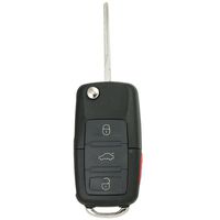 Keyless2Go New Keyless Entry Remote Car Key Fob for Vehicles That Use HLO 1J0959753T
