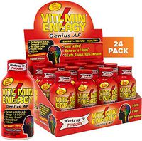 Vitamin Energy Focus+ Shots (24-Pack) | Energy Lasts up to 7+ Hours* | Packed with BCAAs & COQ10 | Keto Drink Friendly 0 Carb, 0 Sugar
