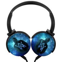 AMAOZNBSTEER Wired Headphones Headsets Wolkr_WxlanE Foldable Over Ear for Kids or Adults Black