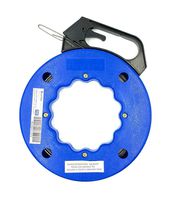 BRUFER 72141 Fish Tape with Case for Electric or Communication Wire Puller, 75-Feet