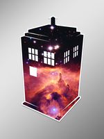 Outer Space Tardis Doctor Who Vinyl Decal Sticker | Cars Trucks Vans Walls Laptops Cups | Printed | 5.25 inches | KCD937