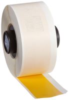 Brady PTL-42-439-YL TLS 2200 and TLS PC Link 1" Width x 50' Height, B-439 Permanent Vinyl, Matte Finish Yellow Label