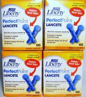 400 Liberty PerfectPoint LANCETS - (4 Boxes of 100)