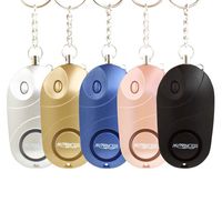 Myprincess Portable Self Defense Personal Alarm 5 Pack 130DB Personal Security Alarm Keychain with LED Lights,Emergency for Women,Men,Student,Elderly,Children