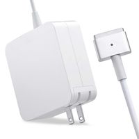 Mac Book Air Charger, Great Replacement 45W Magsafe 2 Magnetic T-Tip Power Adapter Charger for Mac Book Air 11-inch and 13-inch (45T)