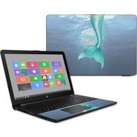 Mightyskins Skin Compatible with Hp 15t Laptop 15.6" (2017) - Im Really A Mermaid | Protective, Durable, and Unique Vinyl Decal Wrap Cover | Easy to Apply, Remove, and Change Styles | Made in The USA