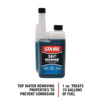 STA-BIL 22240 32 oz. 360 Marine Ethanol Treatment and Fuel Stabilizer, 32oz
