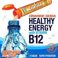 Zipfizz Orange Soda Healthy Energy Drink Mix - Transform Your Water Into a Healthy Energy Drink - 2 Boxes, 30 Tubes Each