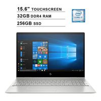 2019 HP Envy X360 2-in-1 15.6 Inch FHD Touchscreen Laptop (Intel Quad Core i7-8565U up to 4.6 GHz, 32GB RAM, 256GB SSD, Intel UHD 620, Bluetooth, WiFi, HDMI, Windows 10)