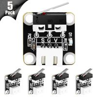 5 Pack 3D Printer Part Accessories Limit Switch Mechanical Switch Module Endstops Switch for RepRap CR-10 10S Ender 3 Pro S4 S5 Series by MXRS