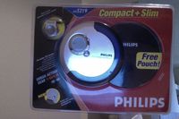 Philips AX5219 Compact & Slim Portable CD Player (Silver and Blue)