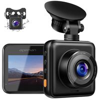 APEMAN Dual Dash Cam for Cars Front and Rear with Night Vision 1080P FHD Mini in Car Camera 170° Wide Angle Driving Recorder with G-Sensor, Parking Monitor, Loop Recording, WDR