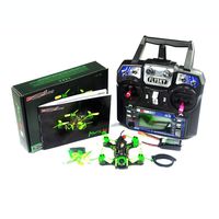 HAPPYMODEL Mantis85 85mm FPV Racing Drone Pure Carbon Quadcopter Frame Kit with flysky FS-I6 Transmitter RTF Drone (Mode 2)