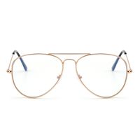 JIM HALO Aviator Computer Glasses Blue Light Blocking Glasses for Men Women Reduce Eye Strain (Gold/Clear)