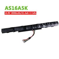 Dentsing AS16A5K (14.8V 2800mAh/41.4wh 4-Cells) Laptop Battery Compatible with Acer Aspire E15 E5-475 E5-475G E5-575 E5-575G E5-575T E5-575TG E5-774 E5-774G E5-575G Series Notebook AS16A7K AS16A8K