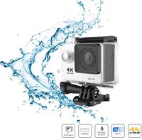 i-TecoSky WiFi Ultra HD 4K Sports Action Camera Cam Camcorder DVR DV Video 170D Wide Angle 2.0 LCD 30M Waterproof Outdoor Mini Helmet Action Video Camera Diving Recorder (white)