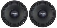 (2) Skar Audio PAX65-4 520-Watt 6.5-Inch 4 Ohm Mid-Range Loudspeaker - 2 Speakers
