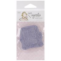 Magnolia Sweet Rainbow Cling Stamp, Flower Wall Post