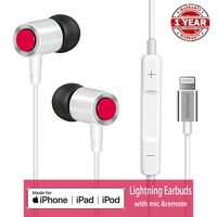 Lightning Headphones,Earphones Earbuds in-Ear,MFi Certified with Microphone Controller Compatible iPhone 11 Pro Max iPhone X/XS Max/XR iPhone 8/P iPhone 7/P