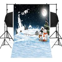 Wensltd Clearance! Christmas Backdrops Tree Vinyl 3x5FT Fireplace Background Photography Studio (J)