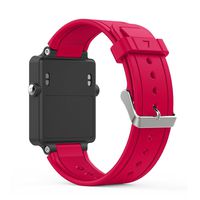 Band for Garmin Vivoactive, Soft Silicone Wristband Replacement Watch Band for Garmin Vivoactive Sports GPS Smart Watch (Rose)