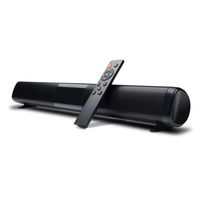 Sound Bars for Tv with Remote Control 2.1 Wired & Wireless Built-in Subwoofers,Stereo TV Speakers,3D Home Theater Surround Sound,5 Equalizer Modes Soundbar for TV/PC/Phones/Tablets (Black)
