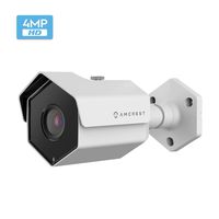 Amcrest UltraHD 4MP Outdoor POE Camera 2688 x 1520p Bullet IP Security Camera, Outdoor IP67 Waterproof, 118° Viewing Angle, MicroSD Recording, 98ft Night Vision, 4-Megapixel, IP4M-1026EW (White)
