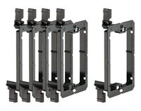 iMBAPrice Low Voltage 1 Gang Mounting Bracket for Banana Wall Plate (5 Pack)