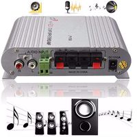 HiFi Cd Mp3 Radio Car Home Audio Stereo Bass Speaker Amplifier Booster 12V 200W