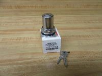 CUTLER HAMMER 10250T15712 SELECTOR Switch, Key Operated, NEMA 4-13, 2 Position, MOMENTARY, CAM1, Key Removal Left ONLY