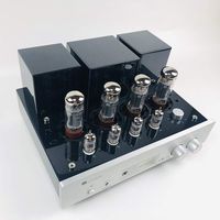 MUZISHARE X5 Integrated Amplifier EL34 x4 Push-Pull Vacuum Tube AMP with Remote Classic