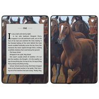 MightySkins Skin Compatible with Amazon Kindle Paperwhite 2018 (Waterproof Model) - Horse Stampede | Protective, Durable, and Unique Vinyl Decal wrap Cover | Easy to Apply, Remove| Made in The USA