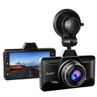 AZDOME Dash Cam Dashboard Car Camera 1080P FHD DVR Car Driving Recorder Dash Camera 3 inch 2.5D IPS Screen 170° Wide Angle, G Sensor, Parking Monitor, Loop Recording, Motion Detection