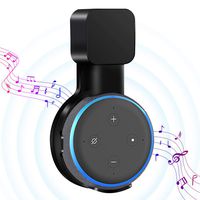 Echo Dot Wall Mount 3rd Generation Echo Dot Wall Mount Outlet Wall Mount Hanger Holder Stand for Echo Dot 3rd Gen Suitable for Bedroom Kitchen Living Room,Black