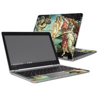 MightySkins Skin Compatible With Lenovo Yoga 710 11.6" - Birth Of Venus | Protective, Durable, and Unique Vinyl Decal wrap cover | Easy To Apply, Remove, and Change Styles | Made in the USA