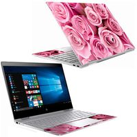 Mightyskins Skin Compatible with Hp Spectre X360 13" (2018) - Pink Roses | Protective, Durable, and Unique Vinyl Decal Wrap Cover | Easy to Apply, Remove, and Change Styles | Made in The USA
